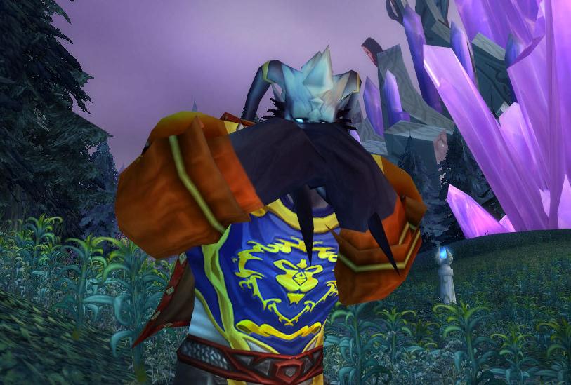 Trauernder Charakter in World of Warcraft